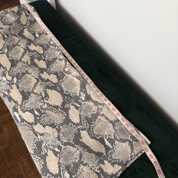 Snakeskin print satin sleeveless dress H&M - Picture 9 of 9